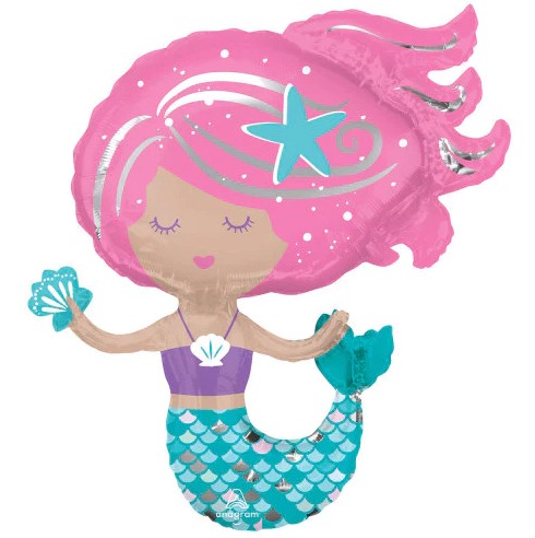 Pkg Shimmering Mermaid 30"